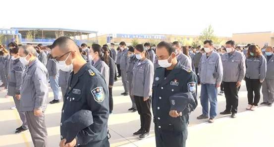 巴州金富默哀悼念現(xiàn)場(牟芳芳 攝)